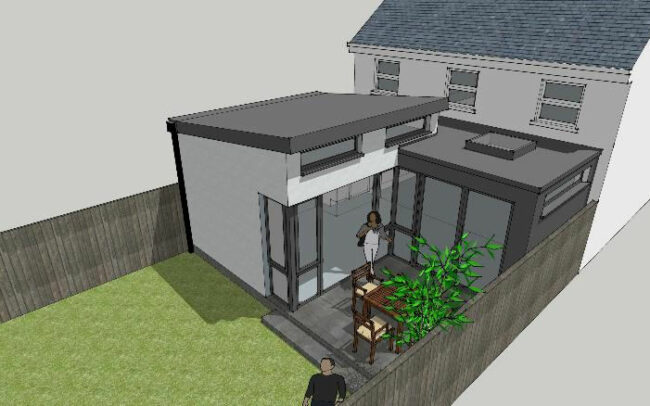 rear house extension